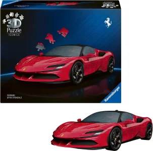 3D puzzle Ravensburger Iconics: Ferrari SF90 Stradale 163 dílků