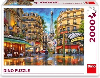 Puzzle Dino 2000 dielikov Odlesky Paríža