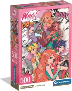 Puzzle Clementoni 500 dielikov Winx