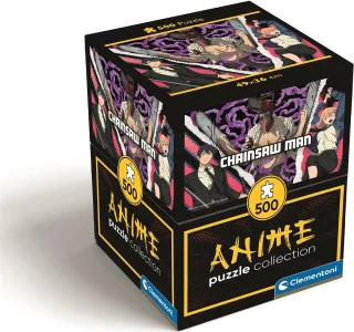 Puzzle Clementoni 500 dílků CUBE Anime Collection: Chainsaw Man