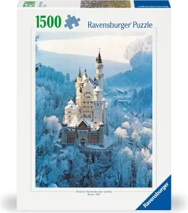 Puzzle Ravensburger 1500 dielikov Neuschwanstein v zime