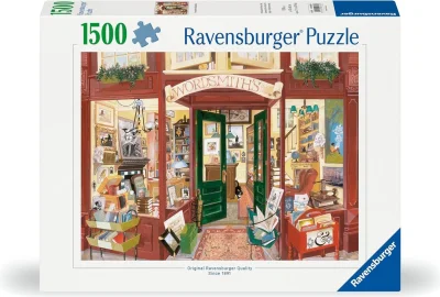 Puzzle Ravensburger 1500 dielikov Kníhkupectvo Wordsmith's