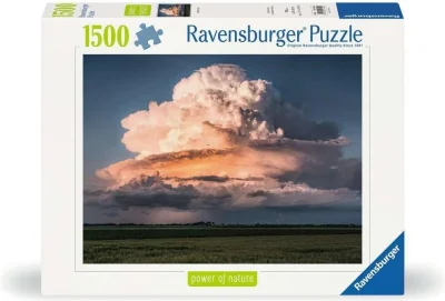 Puzzle Ravensburger 1500 dílků Síla přírody: Cumulus Epic