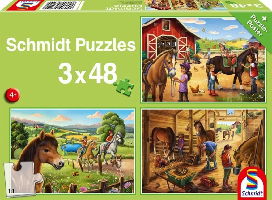 puzzle-pro-deti-schmidt-3x48-dilku-moji-oblibeni-kone-236461.jpg