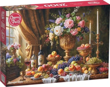 Puzzle Cherry Pazzi 2000 dielikov Barokový stôl