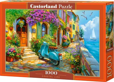 Puzzle Castorland 1000 dílků Život na pobřeží