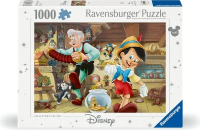 Puzzle Ravensburger 1000 dielikov Disney Pinocchio (1940)