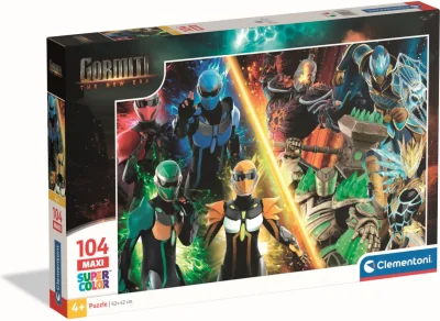 Puzzle pre deti Clementoni 104 dielikov MAXI Gormiti: Nová éra