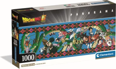 Panoramatické puzzle Clementoni 1000 dielikov Dragon Ball Super