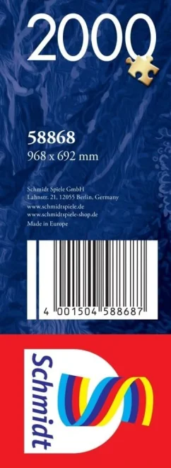 Puzzle Schmidt 2000 dielikov Riečna idyla v horách