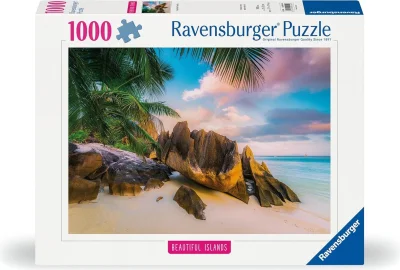 Puzzle Ravensburger 1000 dielikov Nádherné ostrovy: Seychely