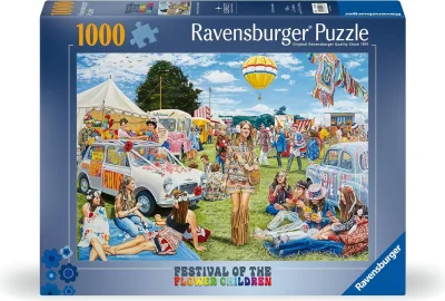Puzzle Ravensburger 1000 dílků Festival květinových dětí