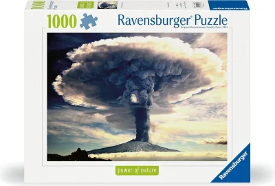 Puzzle Ravensburger 1000 dielikov Sila prírody: Sopka Etna