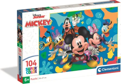 Puzzle pre deti Clementoni 104 dielikov Mickey a priatelia
