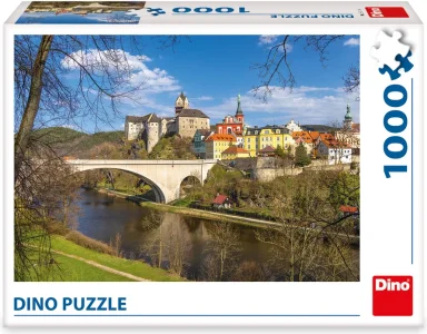 Puzzle Dino 1000 dielikov Hrad Loket