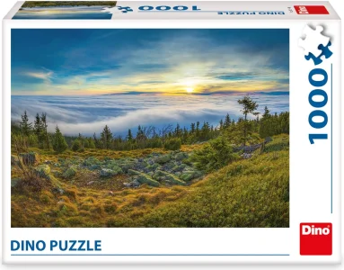 Puzzle Dino 1000 dielikov Pohľad z Ještědu