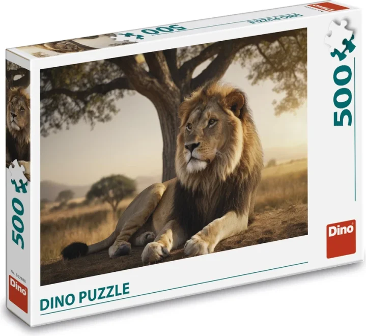 puzzle-dino-500-dilku-odpocivajici-lev-237551.png