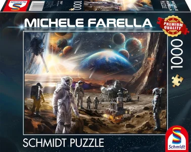 Puzzle Schmidt 1000 dílků Poslední hranice, průzkum vesmíru