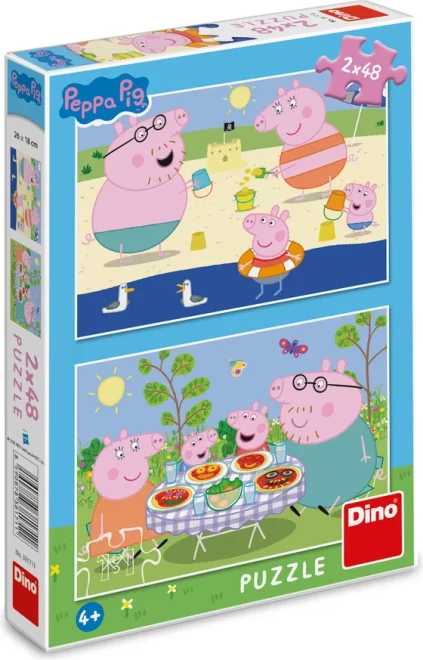 puzzle-pro-deti-dino-2x48-dilku-peppa-pig-na-dovolene-237626.png