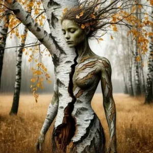 Diamantové malování Norimpex 40x30 cm Bohyně lesa