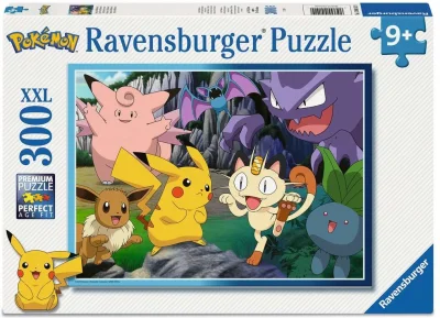 Puzzle pre deti Ravensburger 300 dielikov XXL Chyť Pokémona!