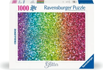 Puzzle Ravensburger 1000 dielikov Challenge: Trblietky