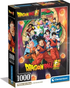 Puzzle Clementoni 1000 dílků Dragon Ball Super: Rodina a přátelé