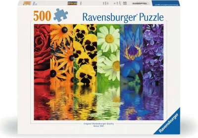 Puzzle Ravensburger 500 dielikov Kvetinové vzory
