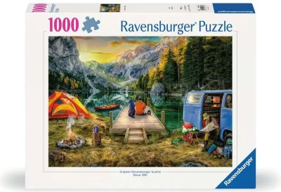 Puzzle Ravensburger 1000 dielikov Kempovanie