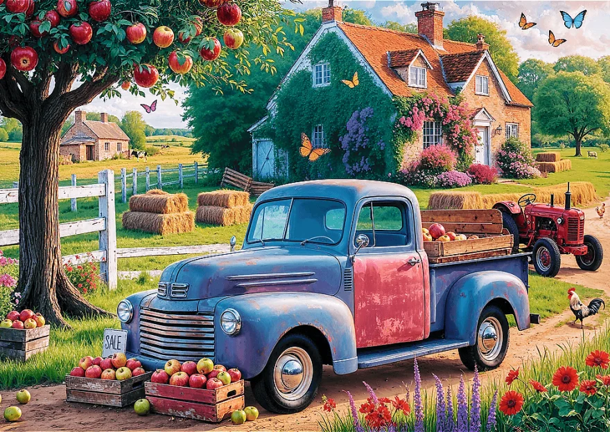 puzzle-trefl-500-dilku-tea-time-farmarske-auto-238542.png