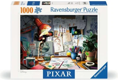 Puzzle Ravensburger 1000 dielikov Stôl umelca