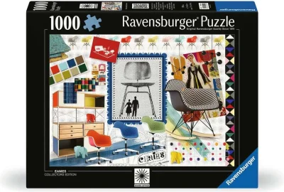 Puzzle Ravensburger 1000 dílků Spektrální design Eames