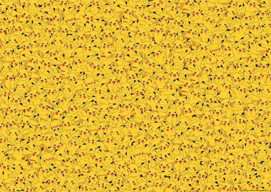 Puzzle Ravensburger 1000 dielikov Challenge: Pokémon Pikachu