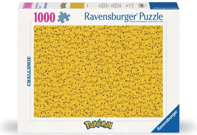 Puzzle Ravensburger 1000 dielikov Challenge: Pokémon Pikachu