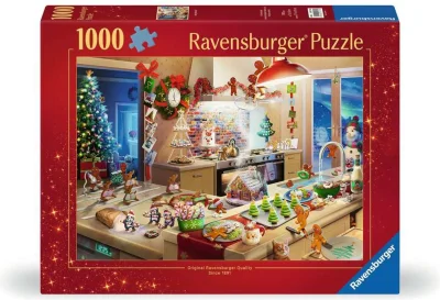 Puzzle Ravensburger 1000 dílků Vánoční perníčky
