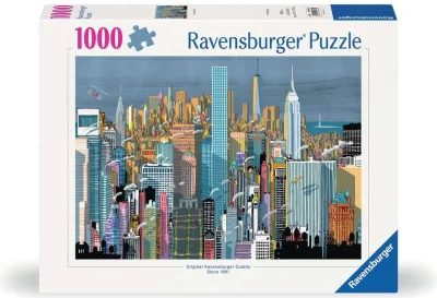 Puzzle Ravensburger 1000 dílků Město New York
