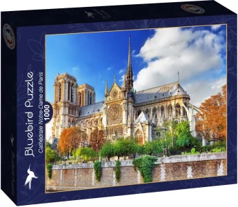Puzzle BLUEBIRD 1000 dílků Katedrála Notre-Dame v Paříži