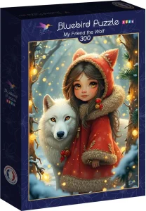 Puzzle pro děti BLUEBIRD 300 dílků Můj kamarád vlk