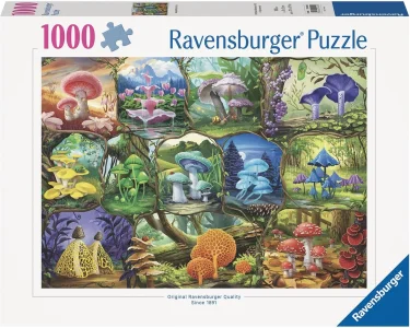 Puzzle Ravensburger 1000 dielikov Krásne huby