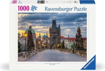 Puzzle Ravensburger 1000 dielikov Prechádzka po Karlovom moste