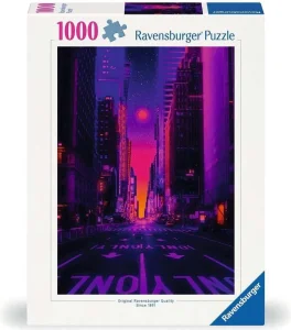 Puzzle Ravensburger 1000 dielikov New York v neónových farbách