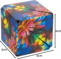 Hlavolam Magic Cube Magnetická kocka Magic cube: Farebná explózia