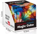 Hlavolam Magic Cube Magnetická kocka Magic cube: Farebná explózia