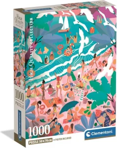 Puzzle Clementoni 1000 dielikov Nedeľa na pláži