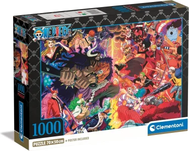 Puzzle Clementoni 1000 dílků One Piece: Bitva o Wano