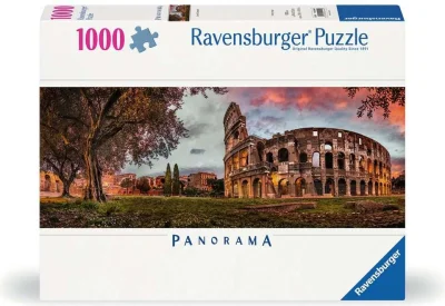 Puzzle Ravensburger 1000 dílků Koloseum v západu slunce
