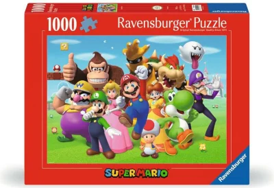 Puzzle Ravensburger 1000 dílků Super Mario