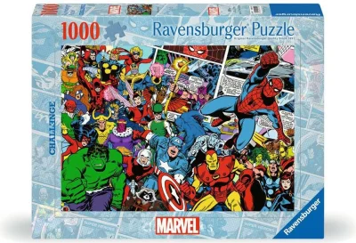 Puzzle Ravensburger 1000 dílků Challenge: Marvel