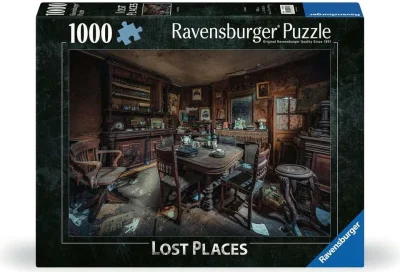 Puzzle Ravensburger 1000 dielikov Stratené miesta: Opustená jedáleň