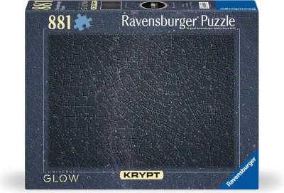 Svietiace puzzle Ravensburger 881 dielikov Krypt Universe Glow - Vesmírna žiara